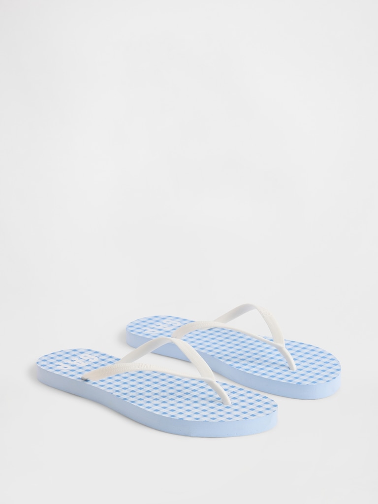 Gap Logo Flip Flops
