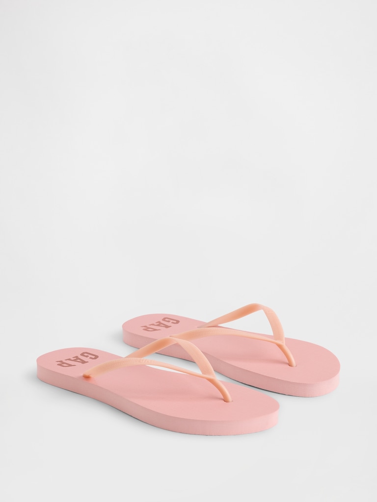 Gap Logo Flip Flops
