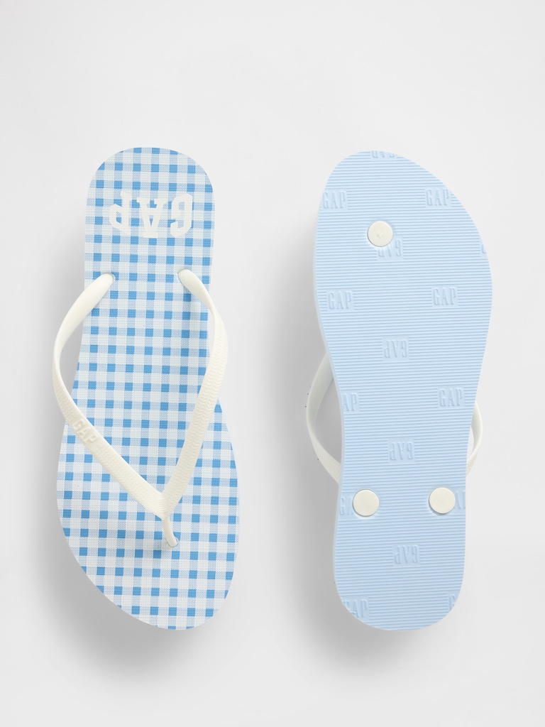 Gap Logo Flip Flops