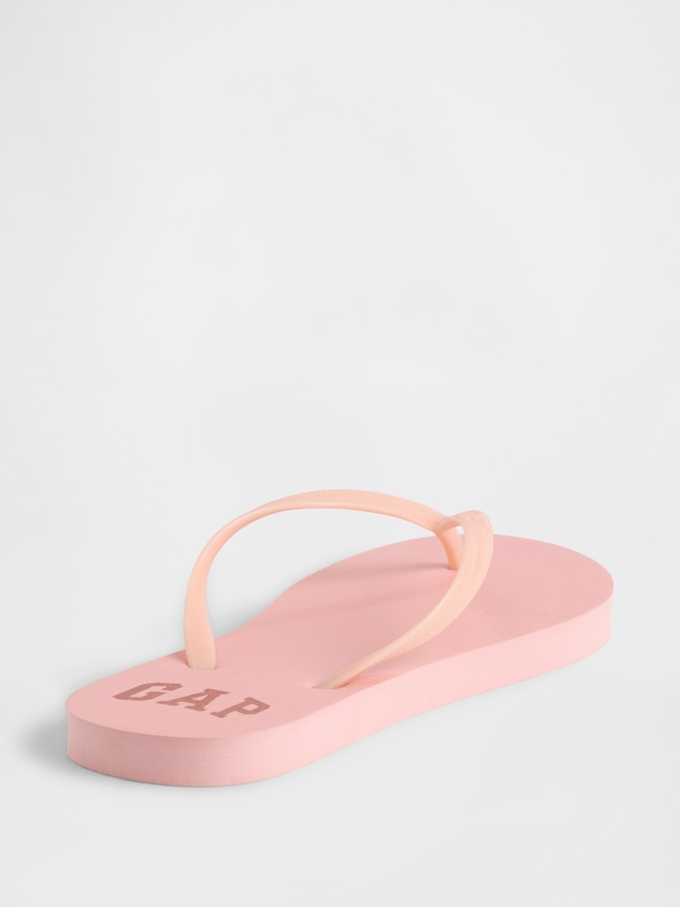 Gap Logo Flip Flops
