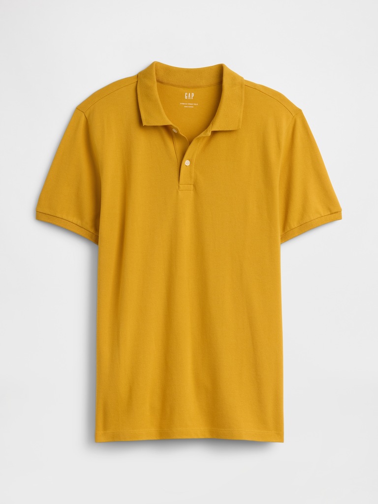 Stretch Pique Polo Shirt