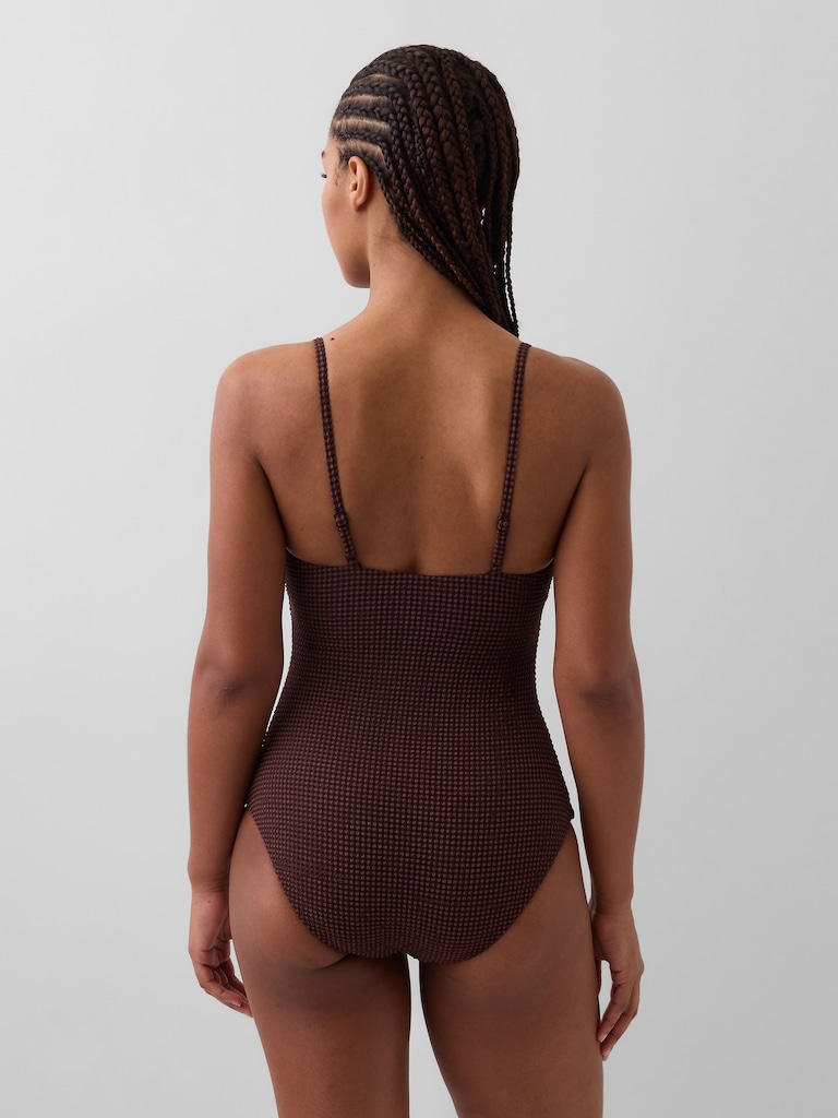 Scoop Neck Swimsuit