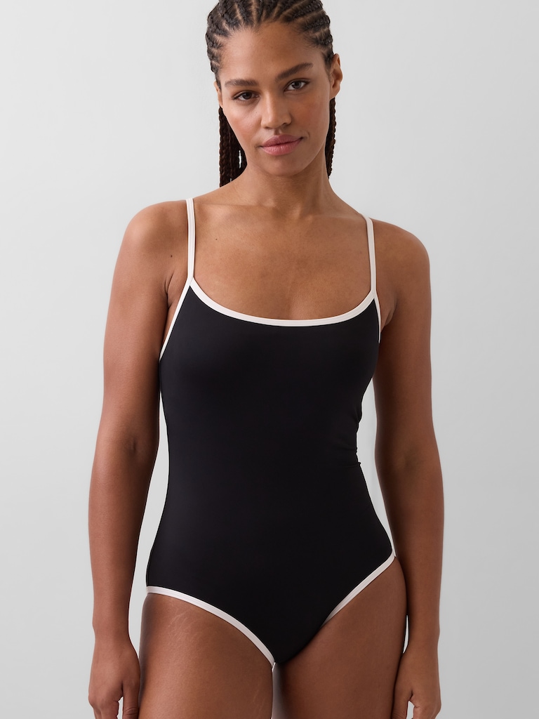 Scoop Neck Swimsuit