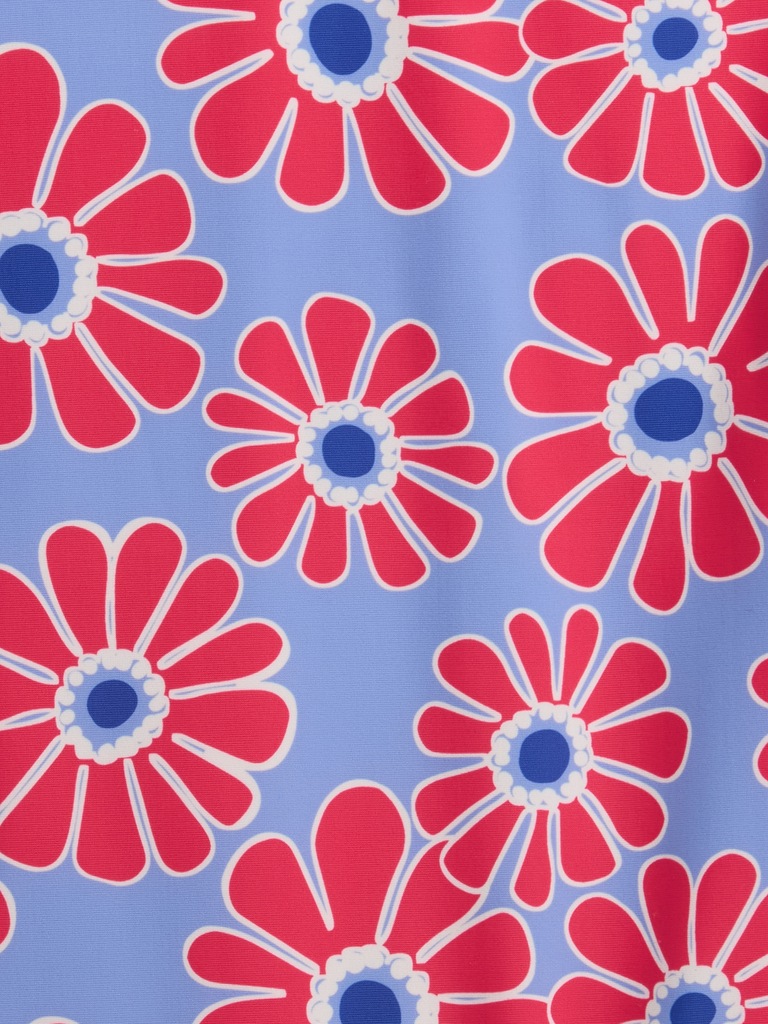 Kids Cross-Back One-Piece Swimsuit