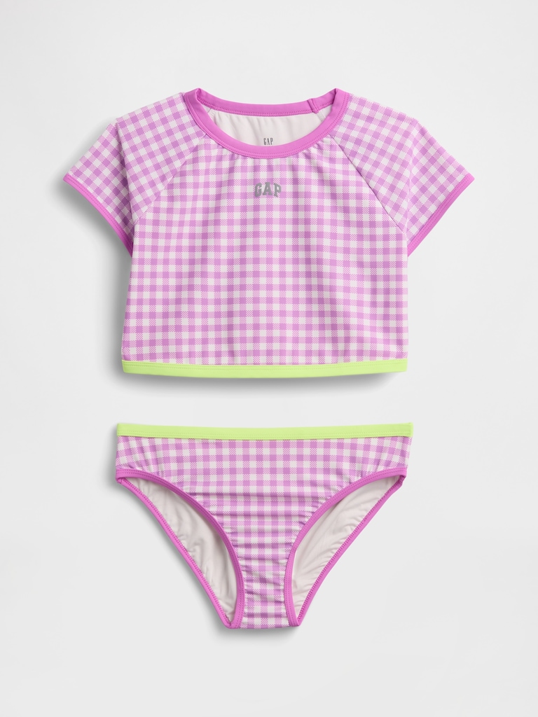 Kids Rash Guard Swim Two-Piece
