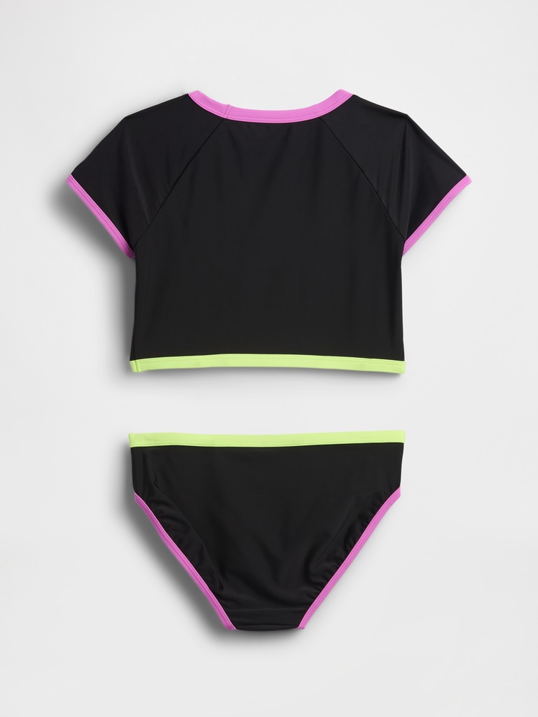 Kids Rash Guard Swim Two-Piece