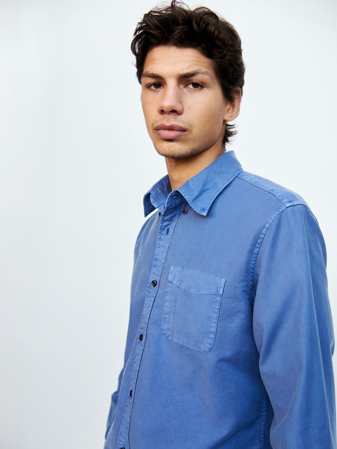 Plaid Oxford Button-Down Shirt
