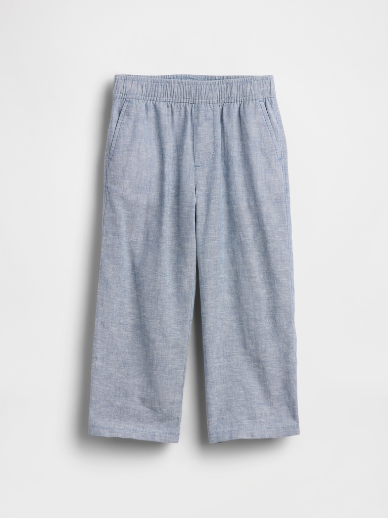 Baby & Toddler Linen-Cotton Pull-On Pants