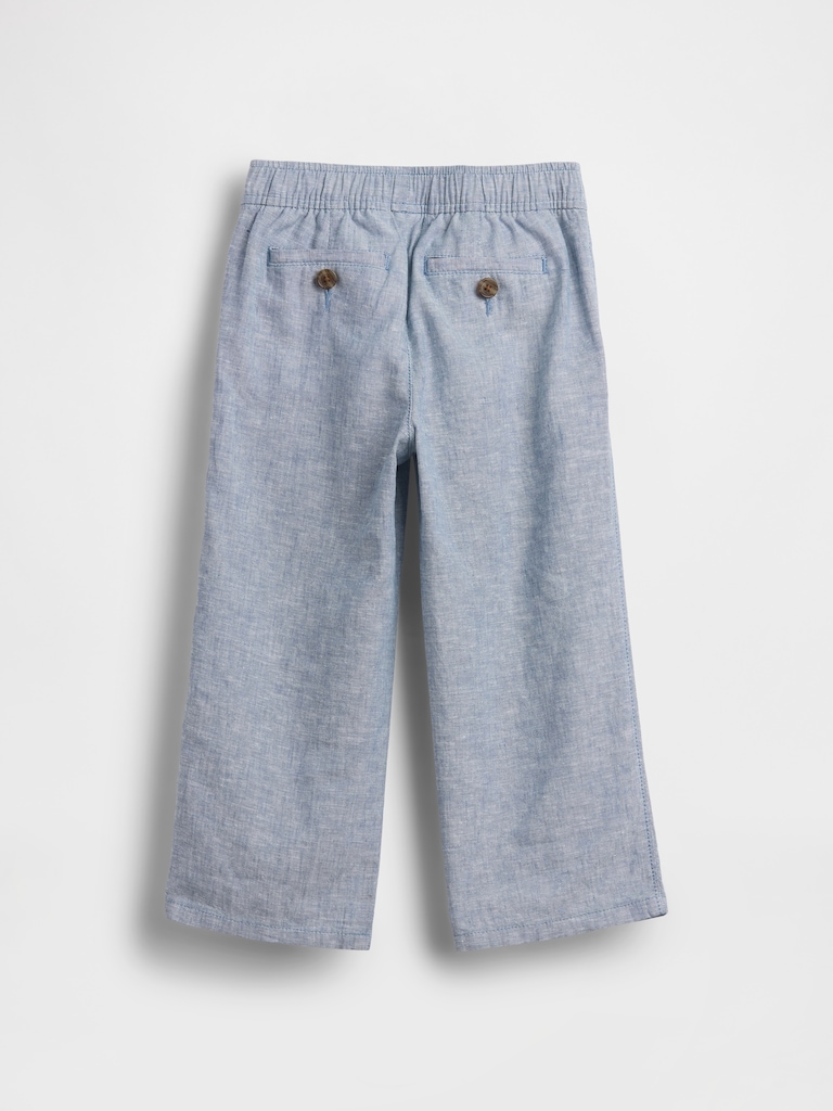 Baby & Toddler Linen-Cotton Pull-On Pants