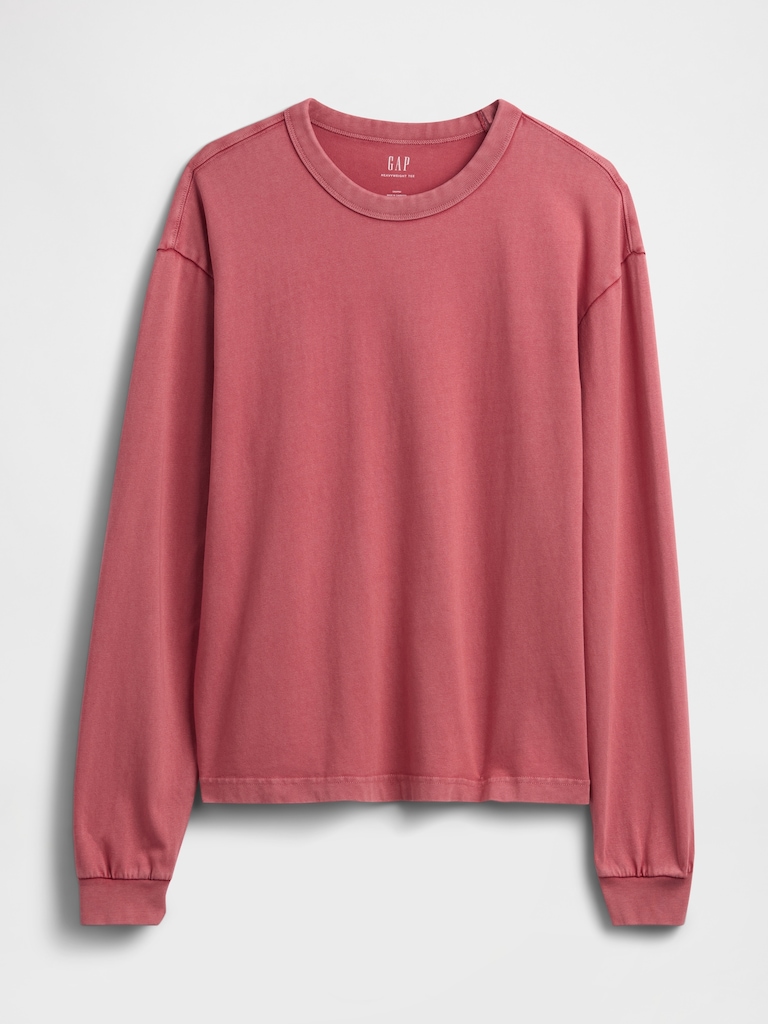 Heavyweight Oversized Crop T-Shirt