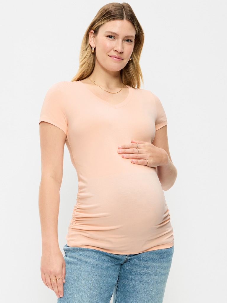Maternity V-Neck T-Shirt