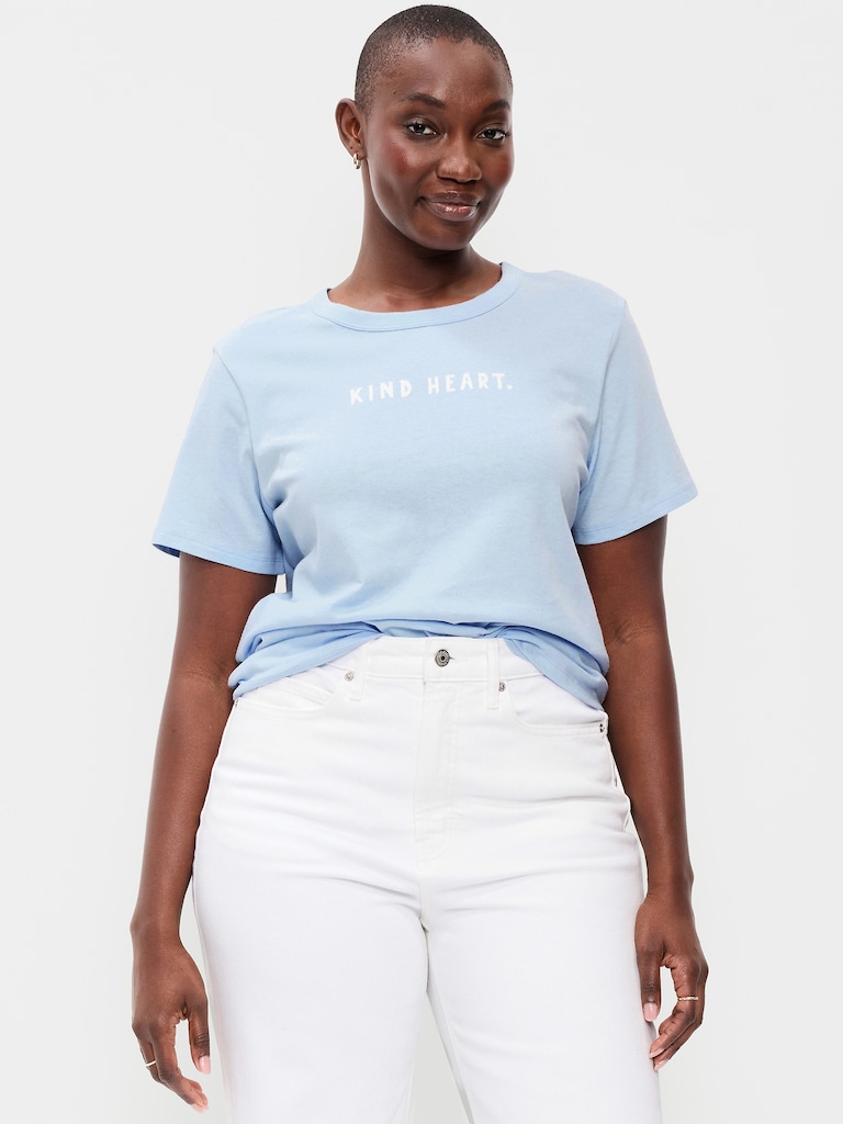 EveryWear Crew-Neck Graphic T-Shirt