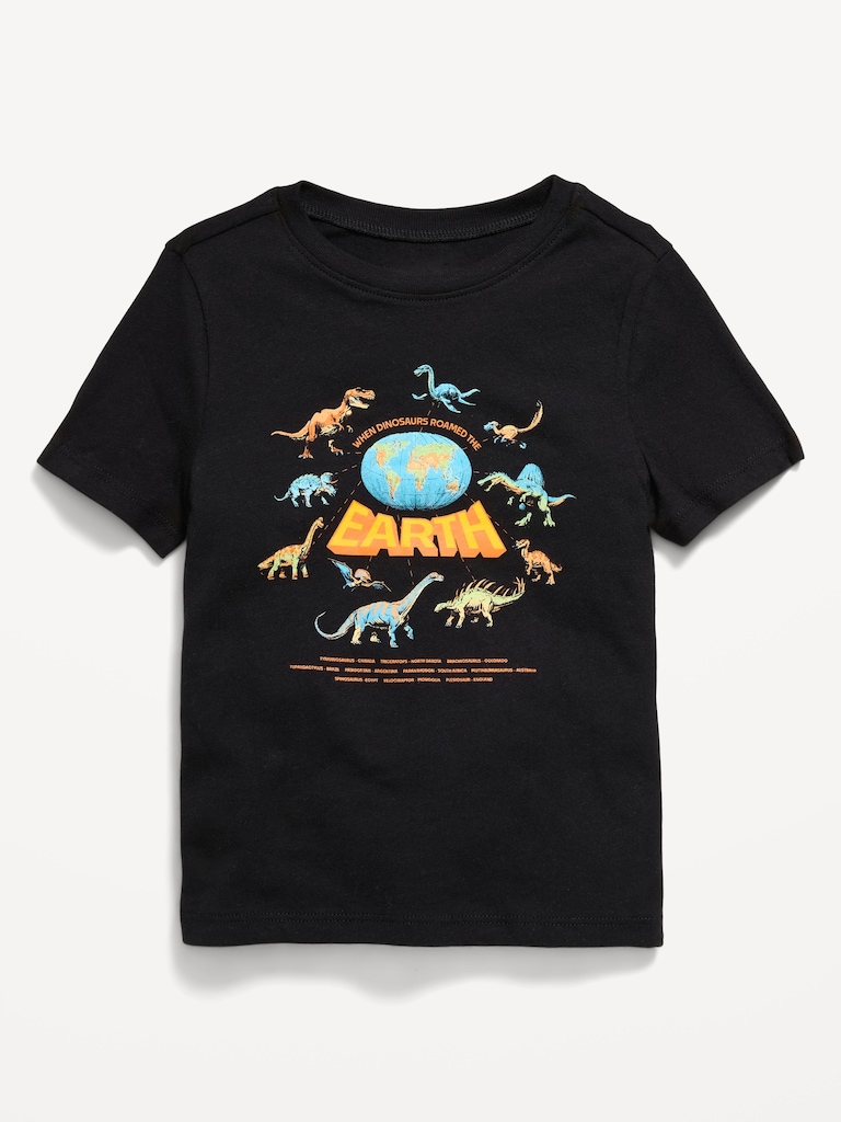 Short-Sleeve Unisex Graphic T-Shirt for Toddler