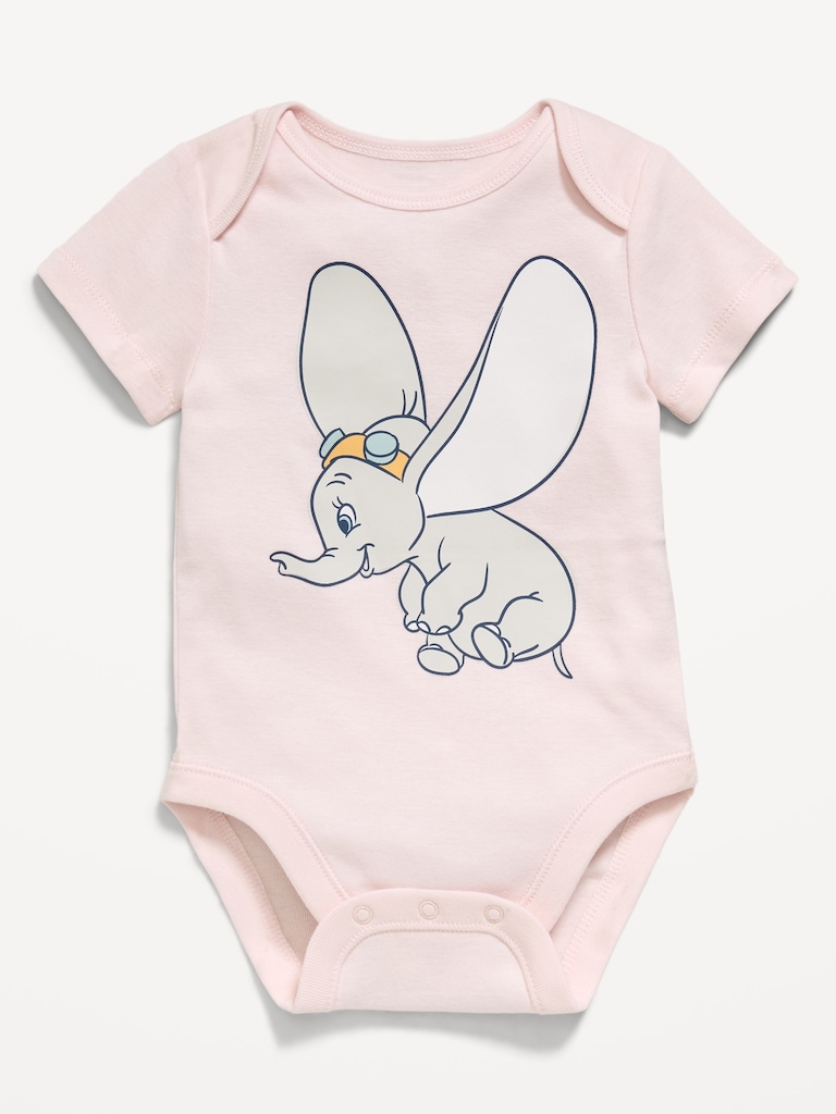 Disney© Dumbo Short-Sleeve Graphic Bodysuit for Baby