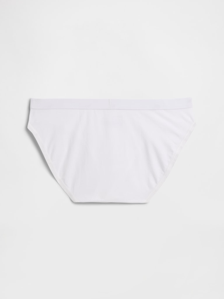 Organic Stretch Cotton Logo Bikini