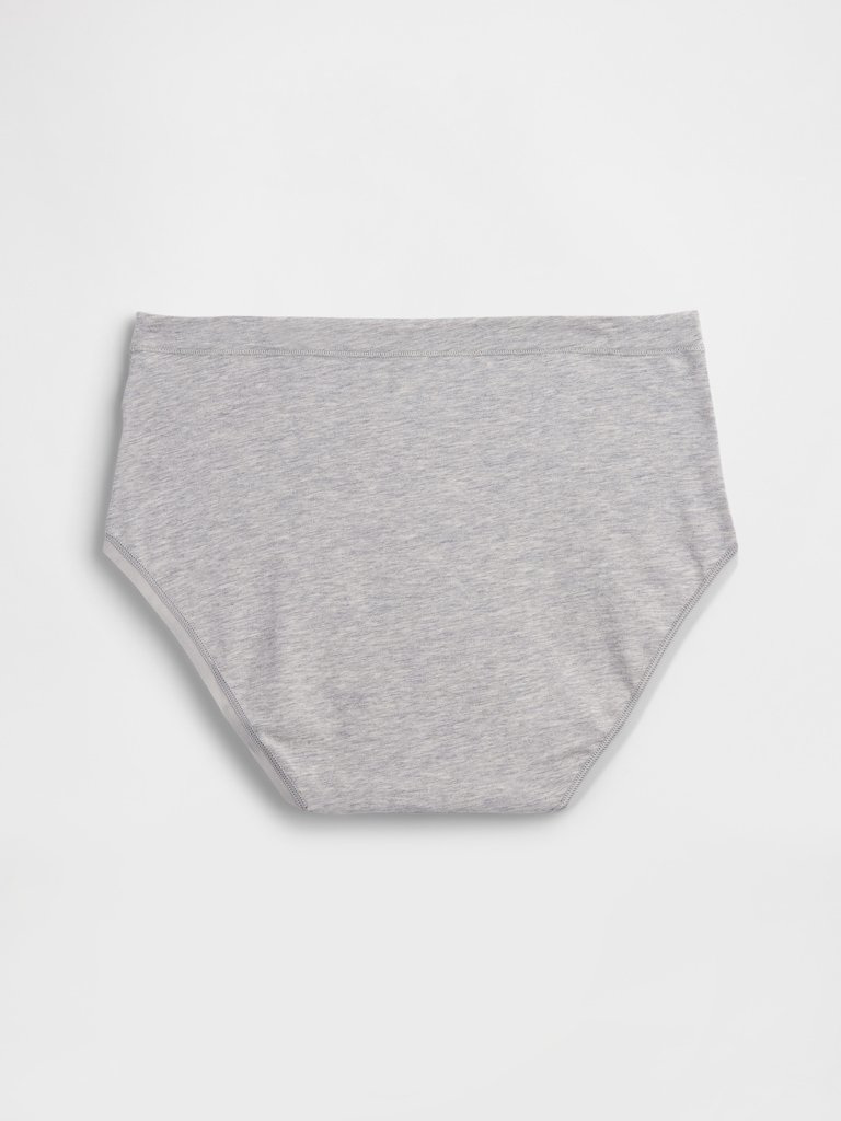 Organic Stretch Cotton High Rise Bikini