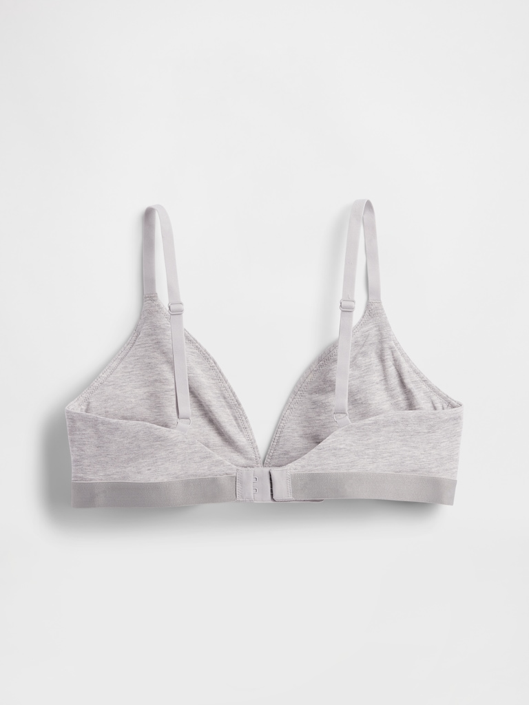 Organic Stretch Cotton Triangle Bra