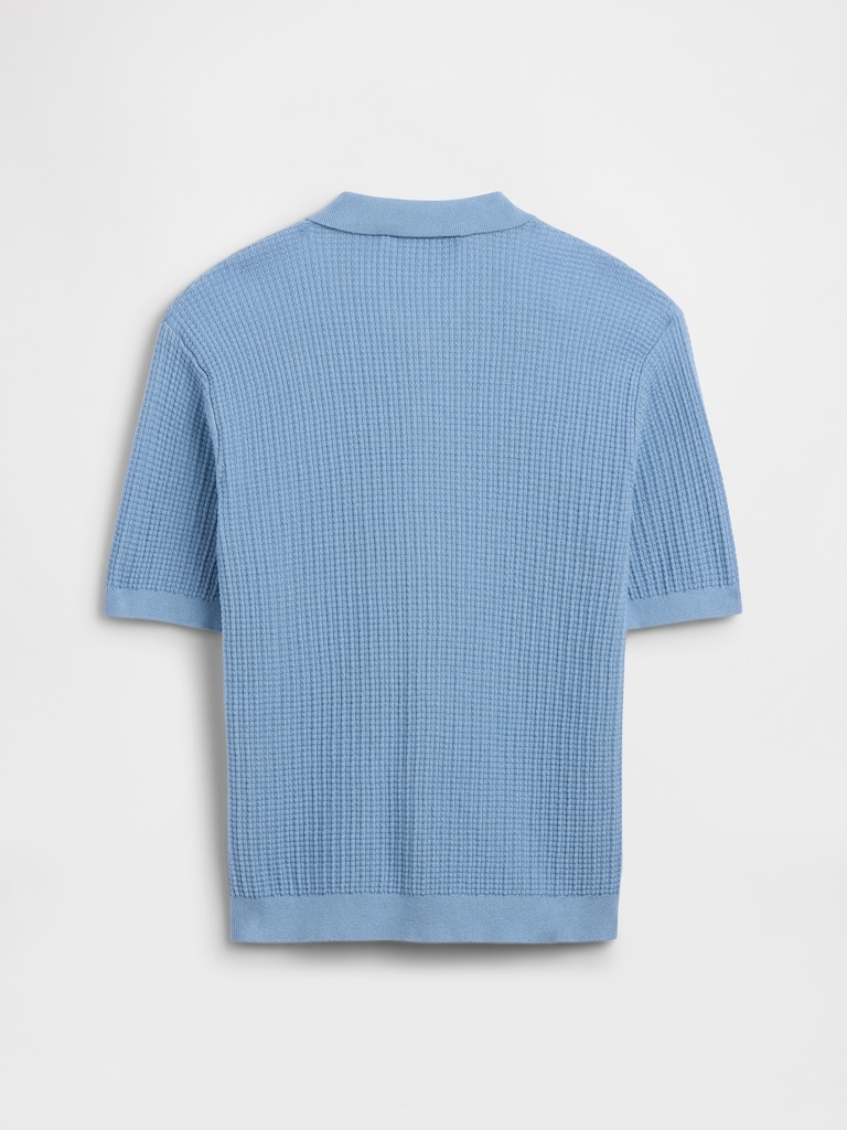 Kids Relaxed Textured Sweater Shirt