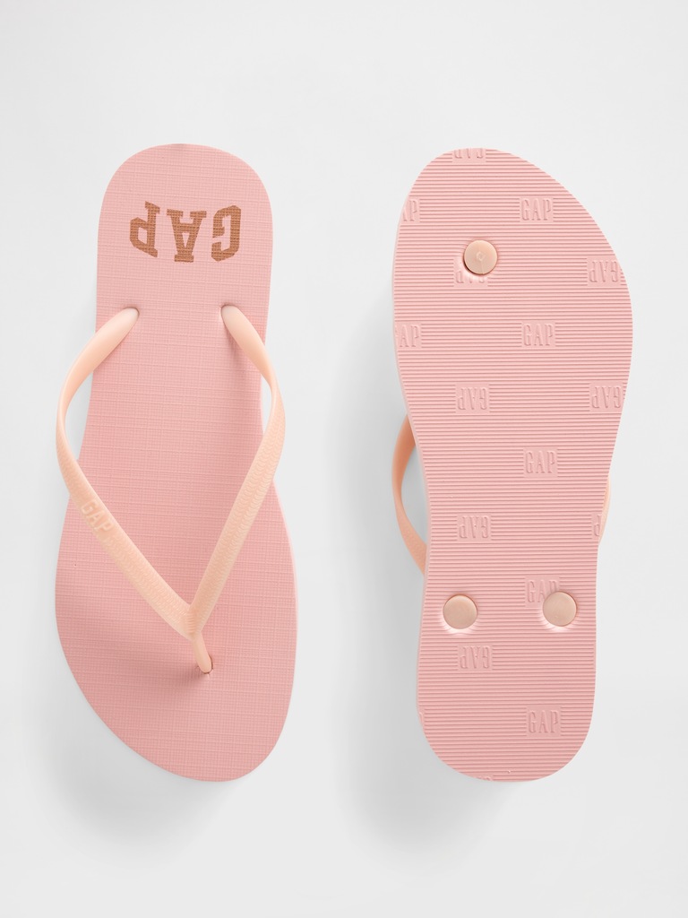 Gap Logo Flip Flops