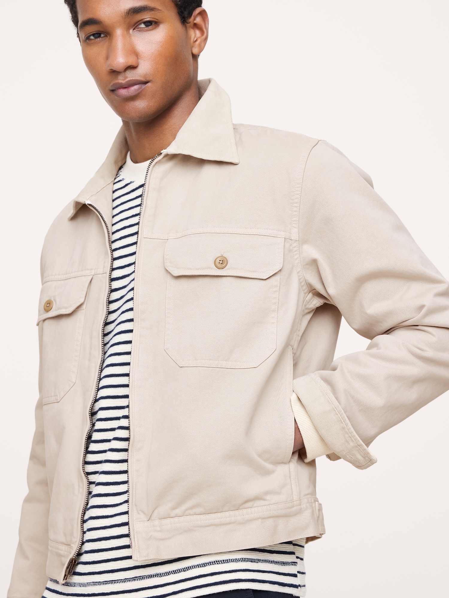 Men's Beige Coats & Jackets | Banana Republic