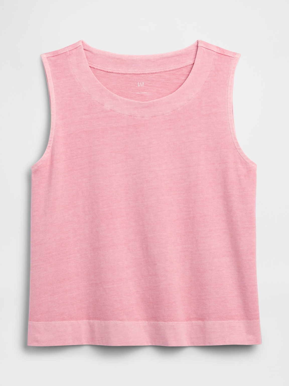 Crewneck PJ Shell Tank Top