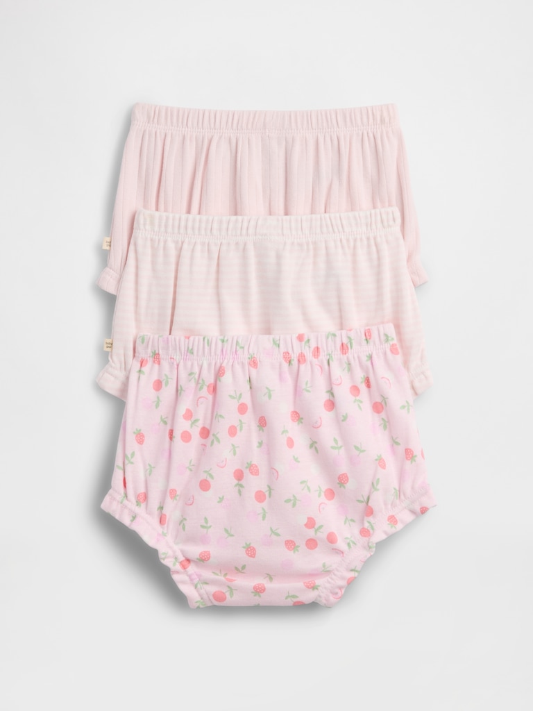 Baby Pull-On Shorts (3-Pack)