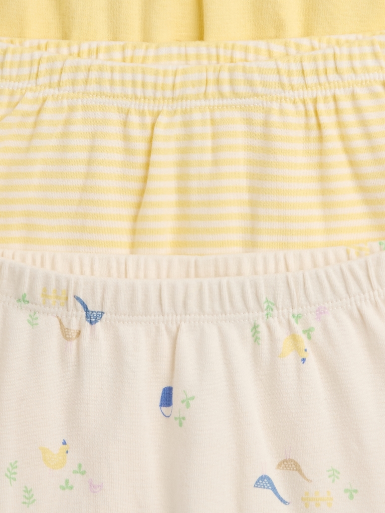 Baby Pull-On Shorts (3-Pack)