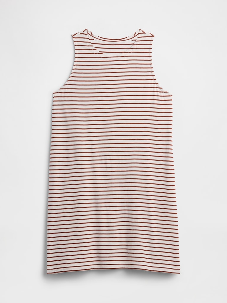 Stripe Mini Tank Dress