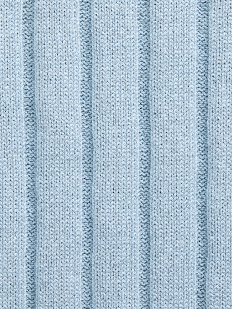 Relaxed Ribbed Boatneck Tank Top