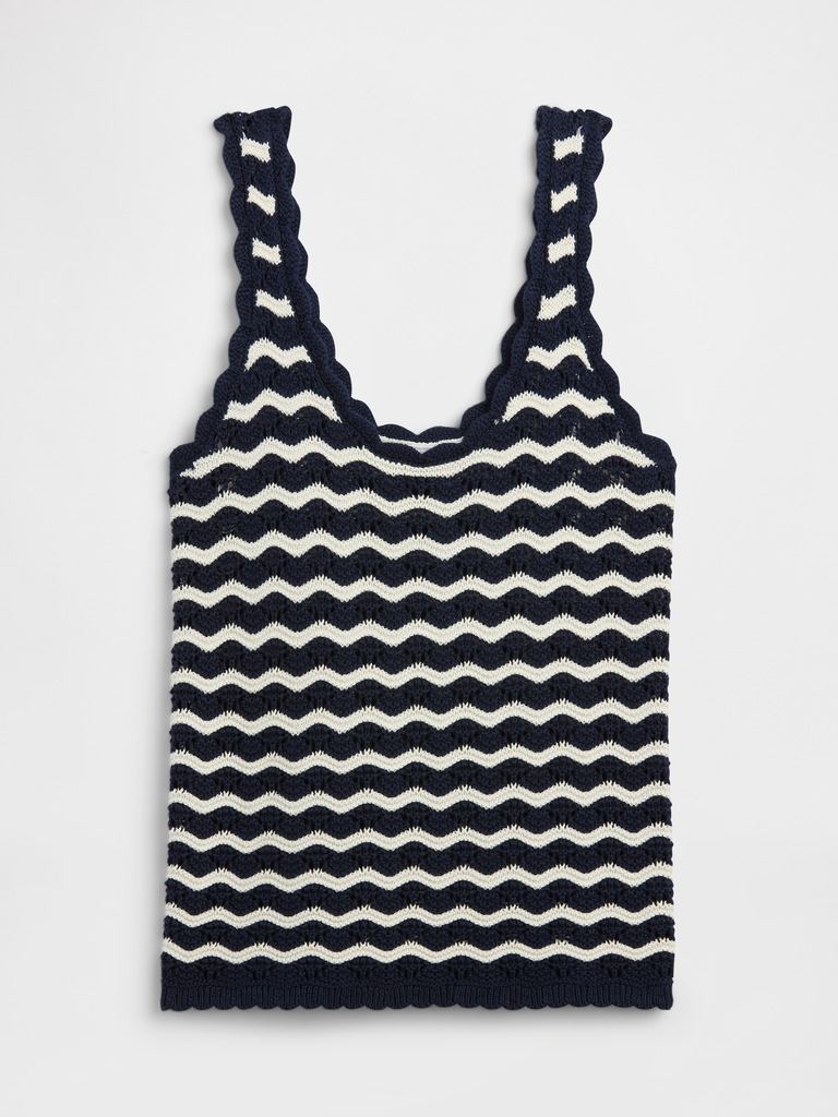 Crochet Scoopneck Tank Top