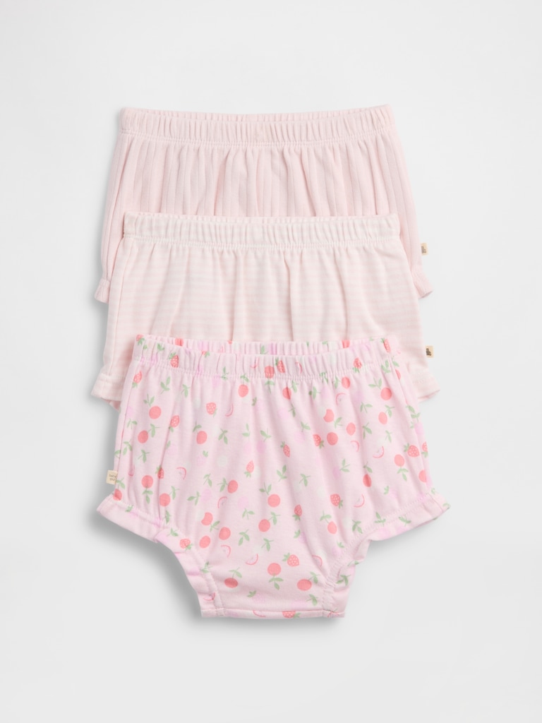 Baby Pull-On Shorts (3-Pack)