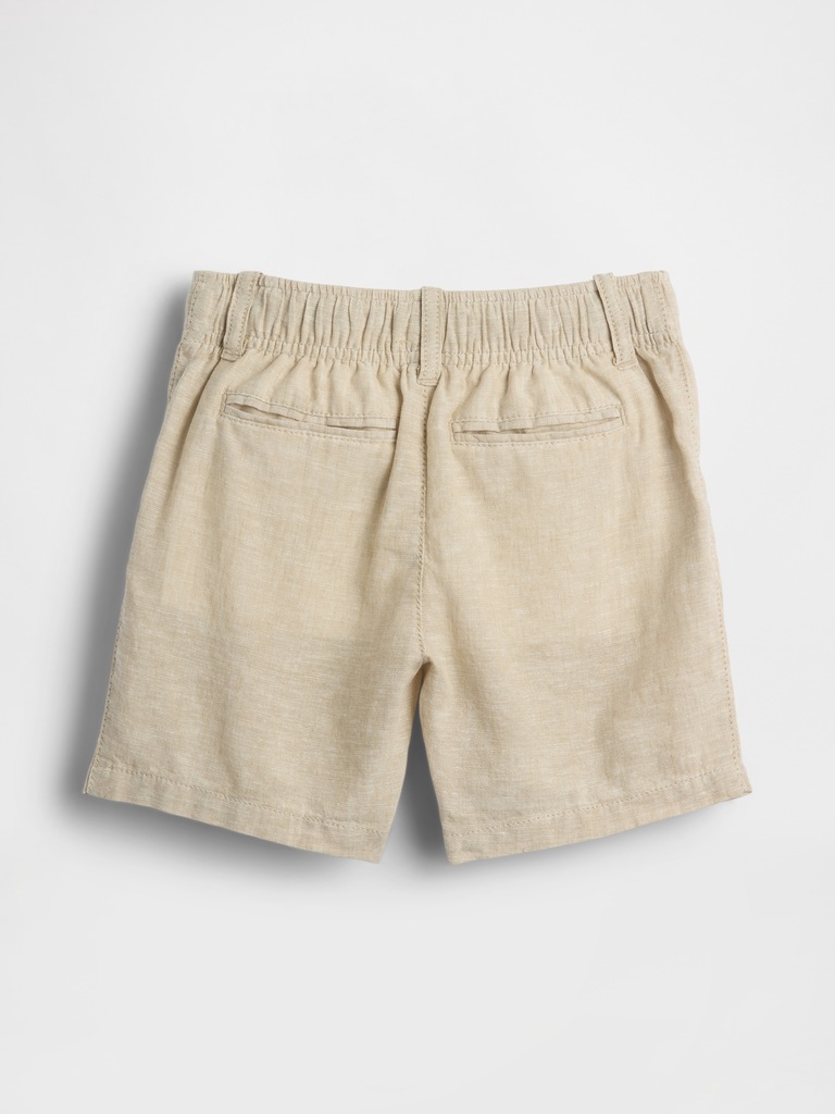 Baby & Toddler Linen-Cotton Shorts