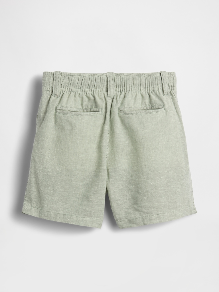 Baby & Toddler Linen-Cotton Shorts