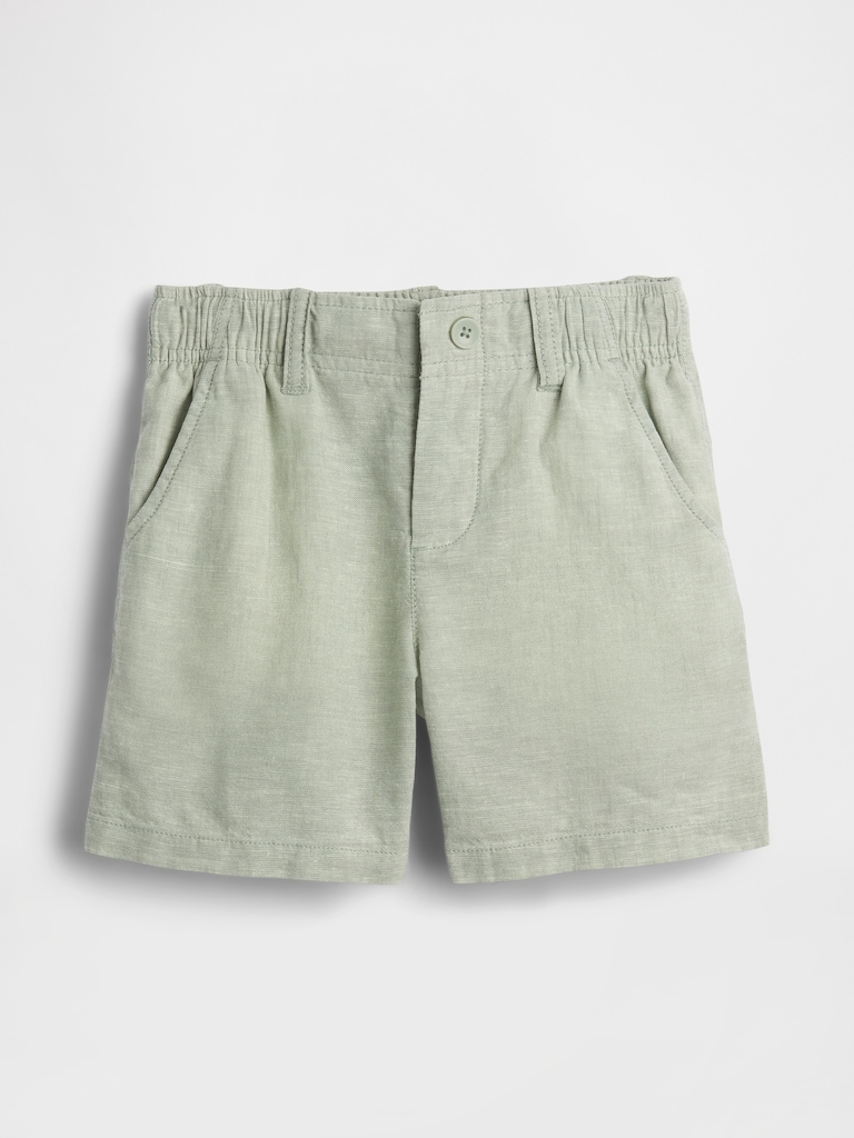 Baby & Toddler Linen-Cotton Shorts
