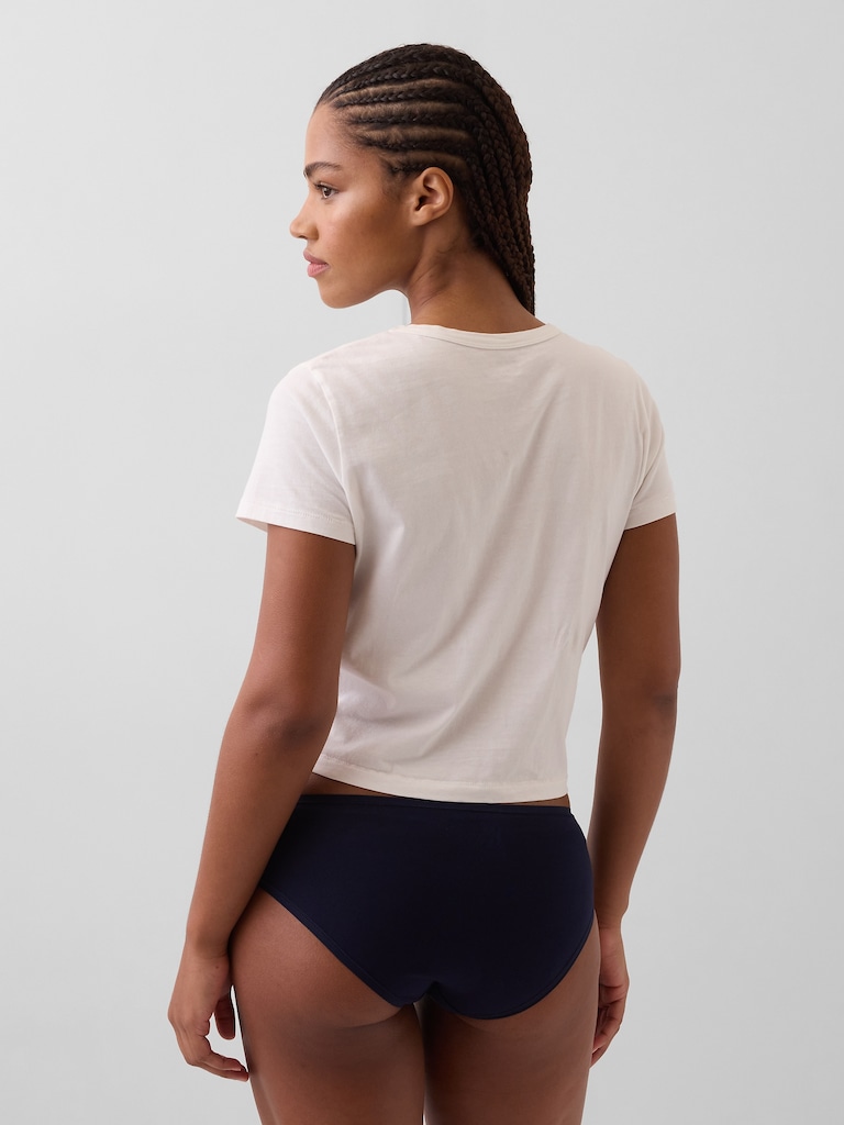 Organic Stretch Cotton Hipster