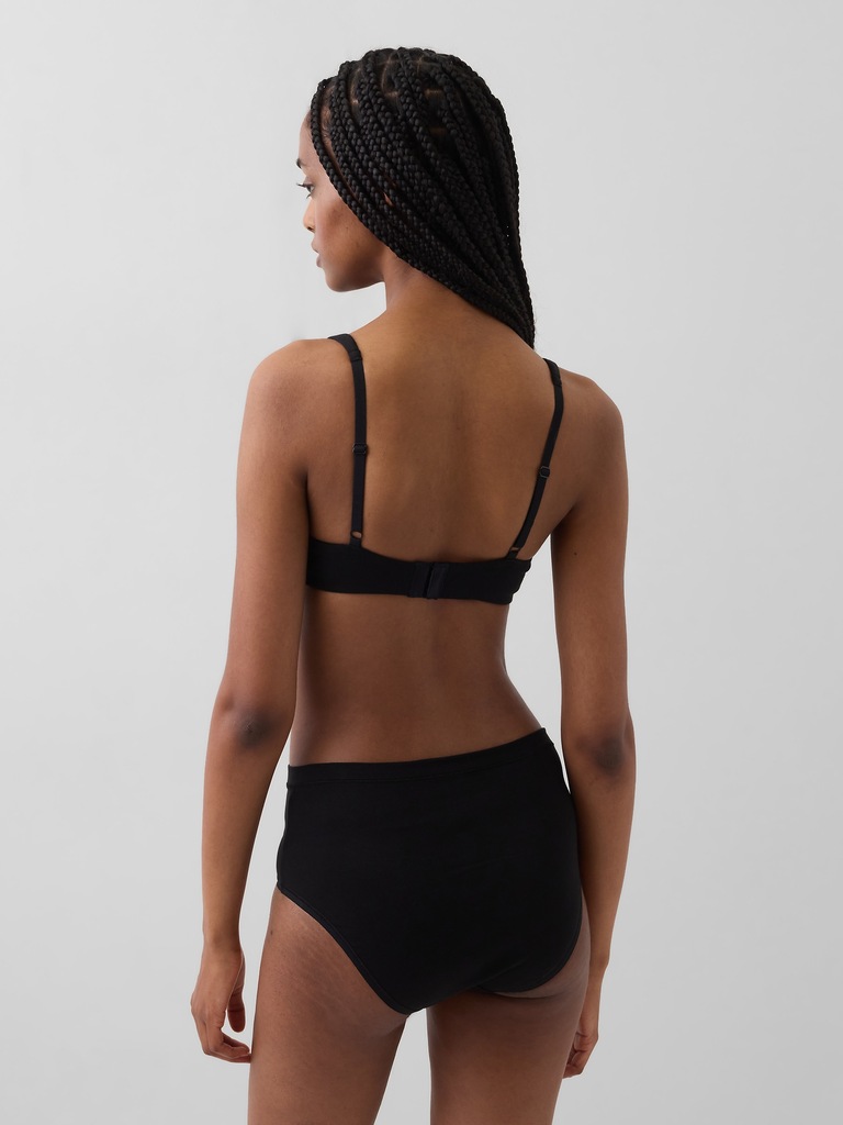 Organic Stretch Cotton Unlined Bra