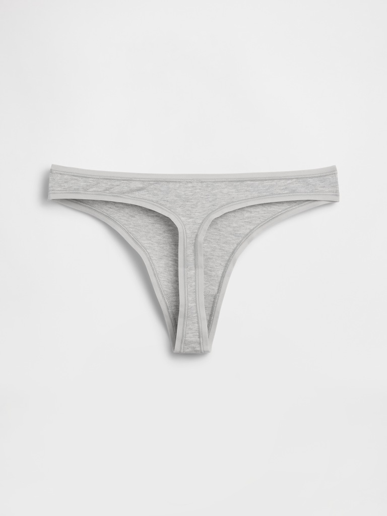 Organic Stretch Cotton Thong