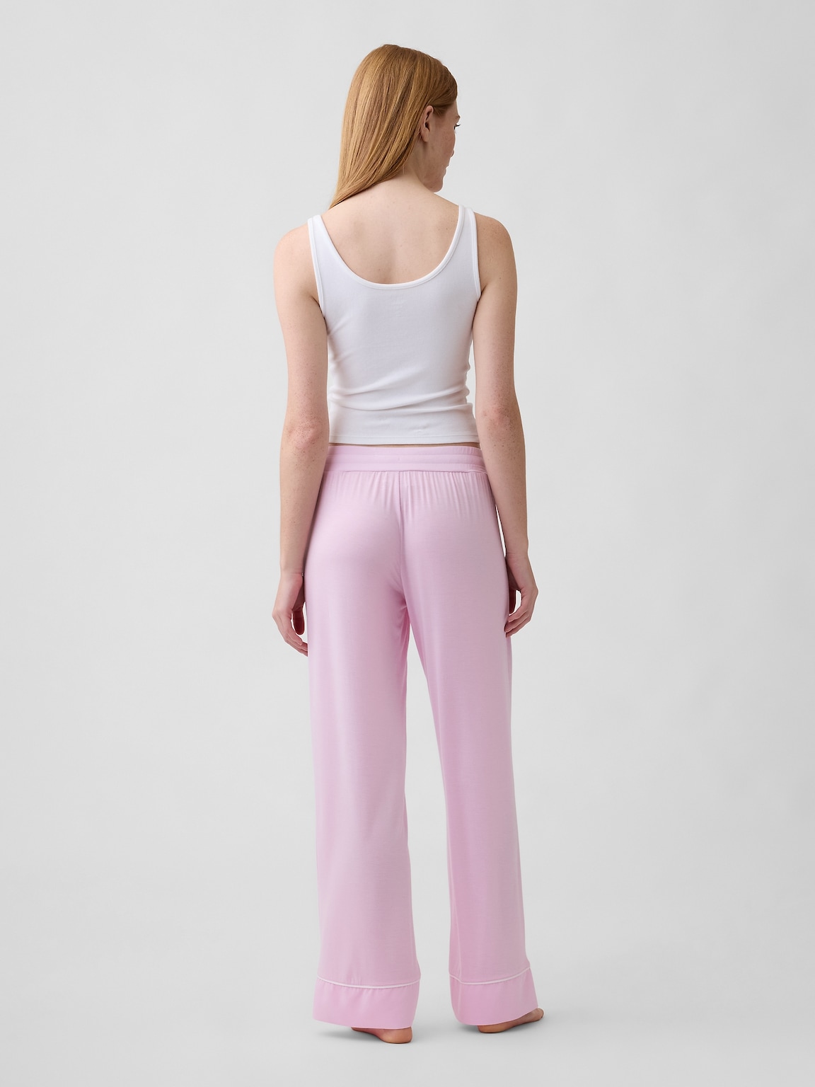 Modal Wide-Leg PJ Pants