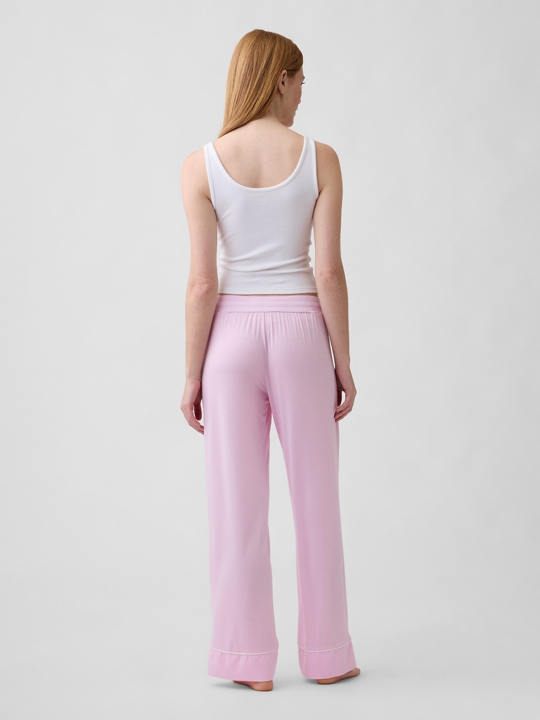 Modal Wide-Leg PJ Pants