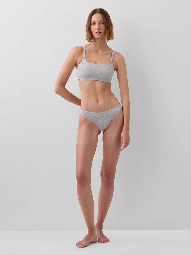 Organic Stretch Cotton Thong