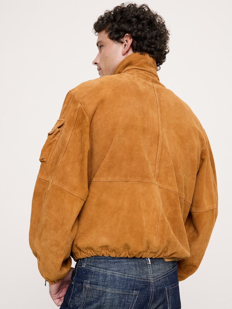 Suede Multi-Pocket Jacket