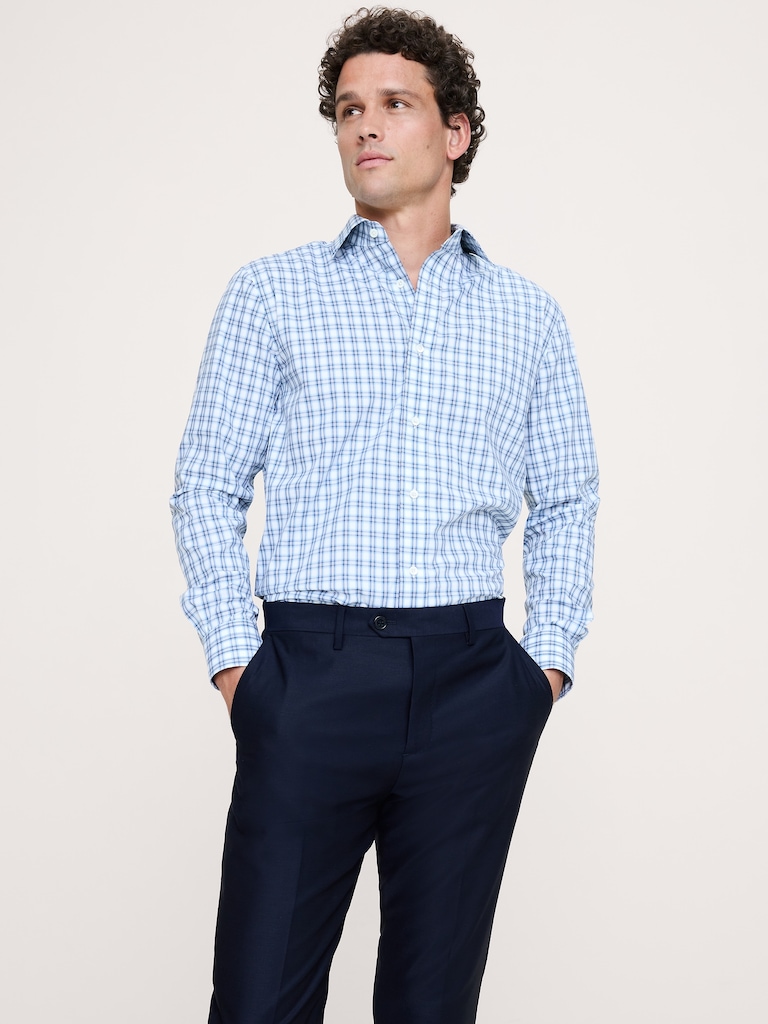 Standard-Fit Wrinkle-Resistant Dress Shirt