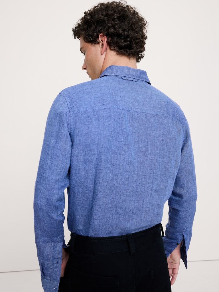 Standard-Fit Linen Shirt