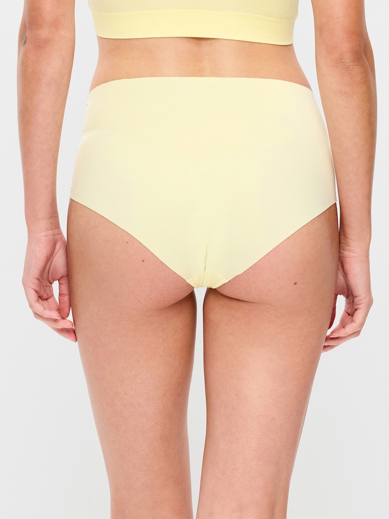 High-Waisted No-Show Brief Underwear 6-Pack