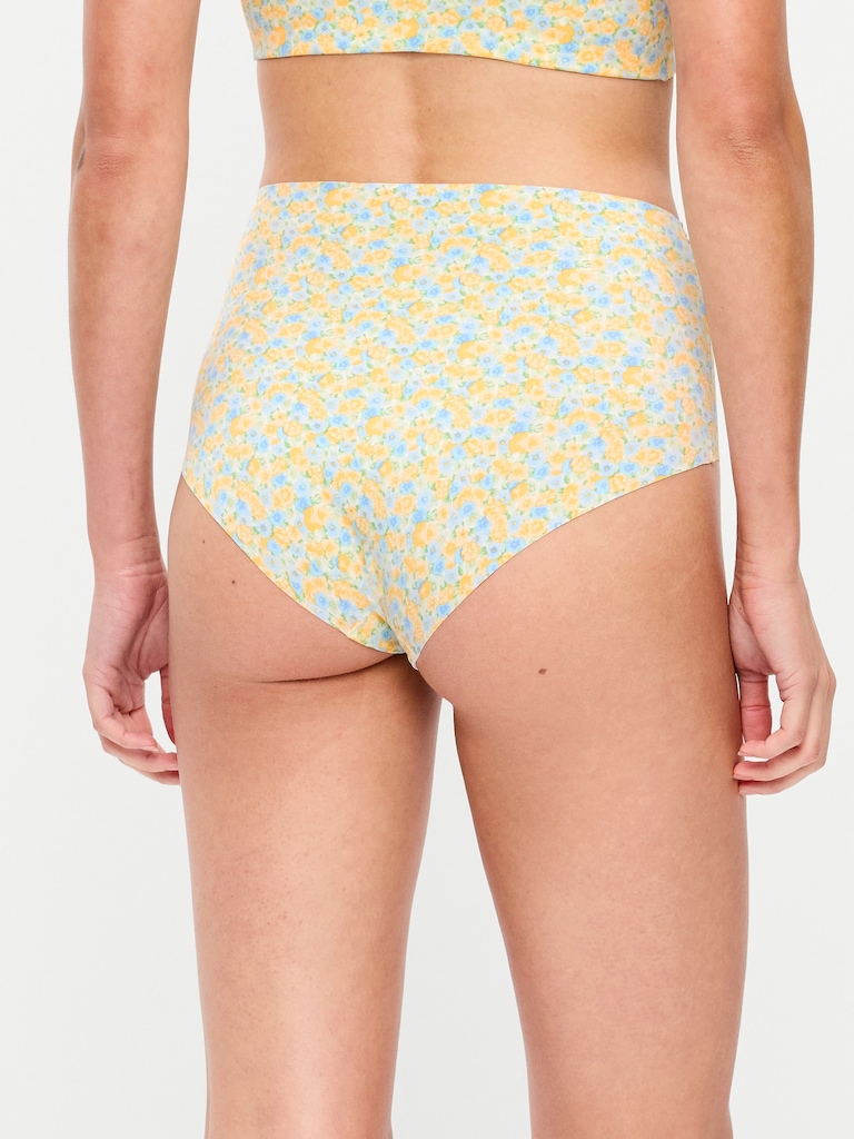 High-Waisted No-Show Brief Underwear