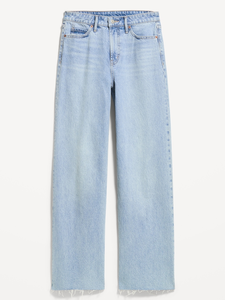Extra High-Waisted Wide-Leg Jeans