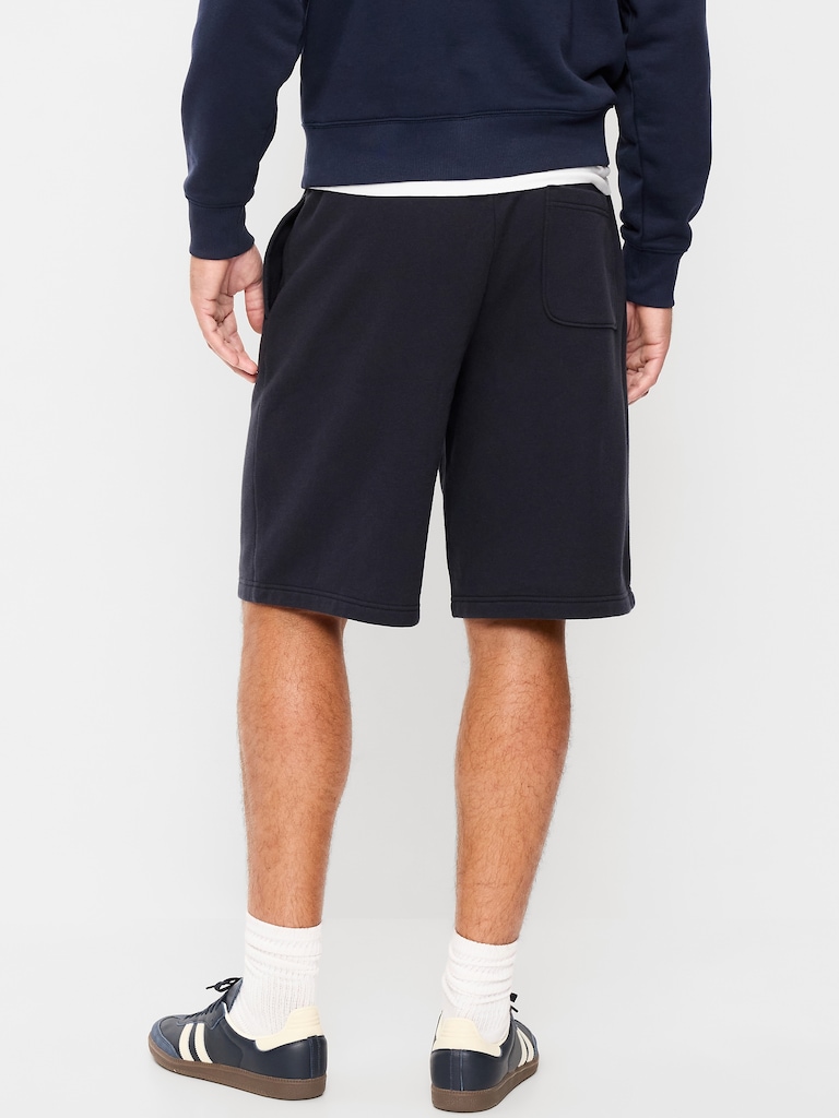 Rotation Baggy Fleece Shorts -- 10-inch inseam