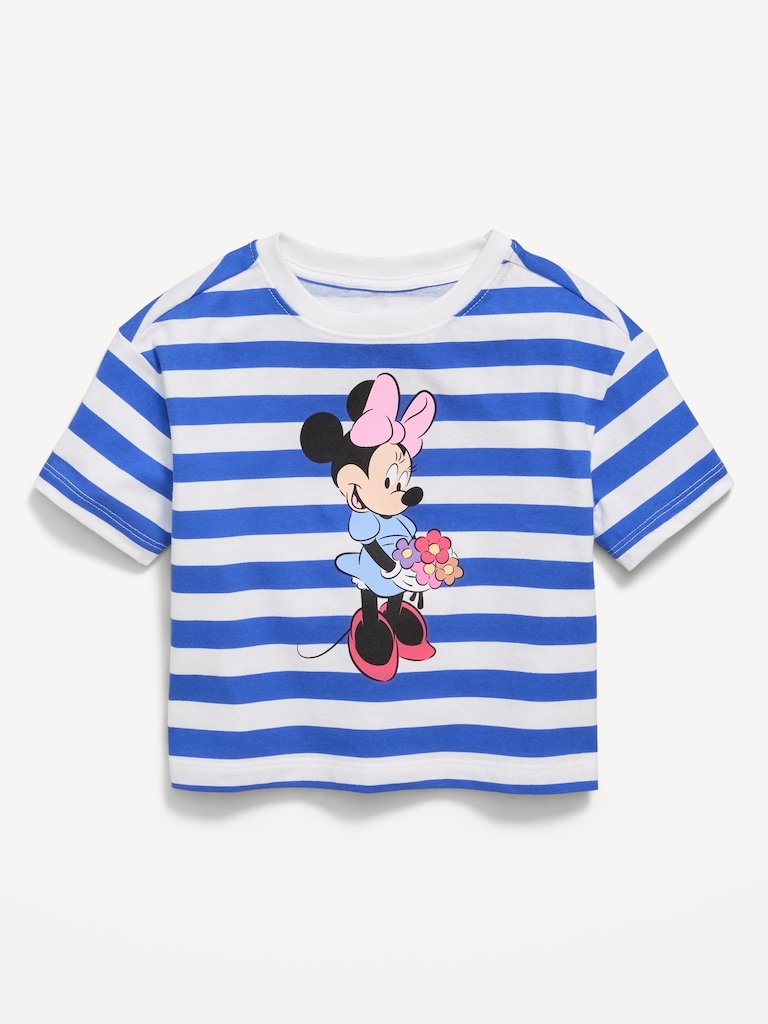 Disney© Minnie Mouse Oversized Graphic T-Shirt for Toddler Girls