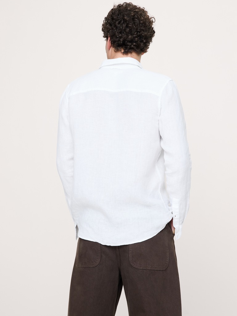 Standard-Fit Linen Shirt
