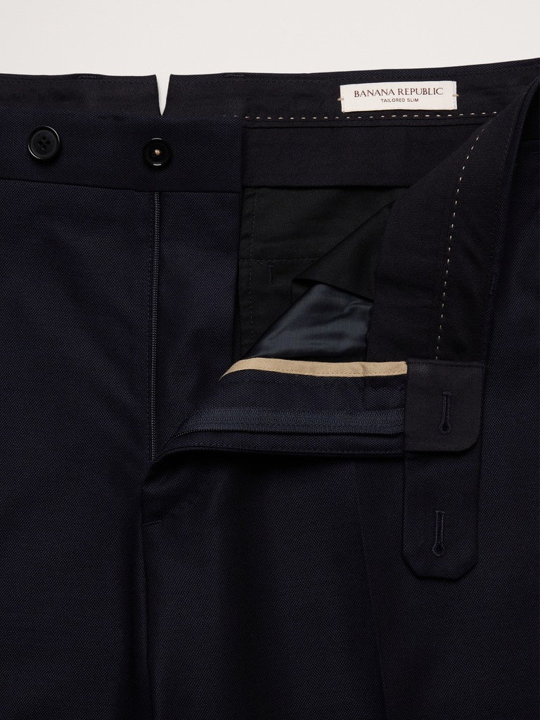 Signature Italian Hopsack Suit Pant